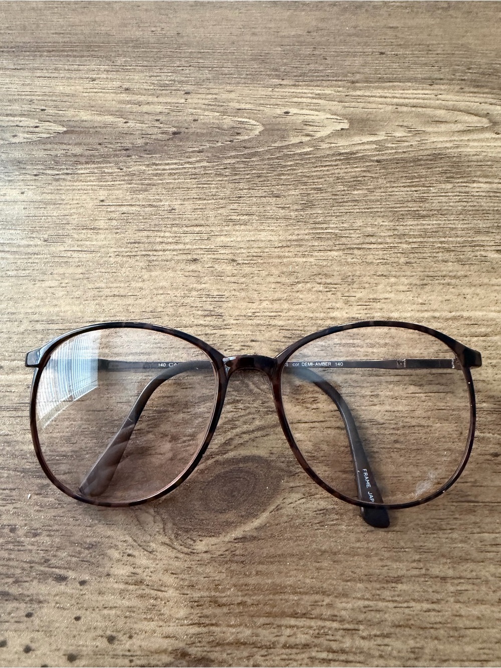 Carbon 22 Polaris Eyeglasses Frames Only Plastic Demi-Amber Amber/Brown